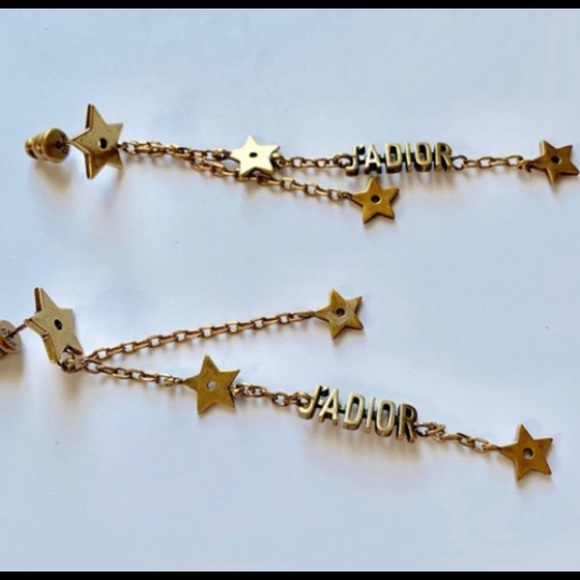 Dior J’adior Star Drop Earrings - Picture 3 of 5